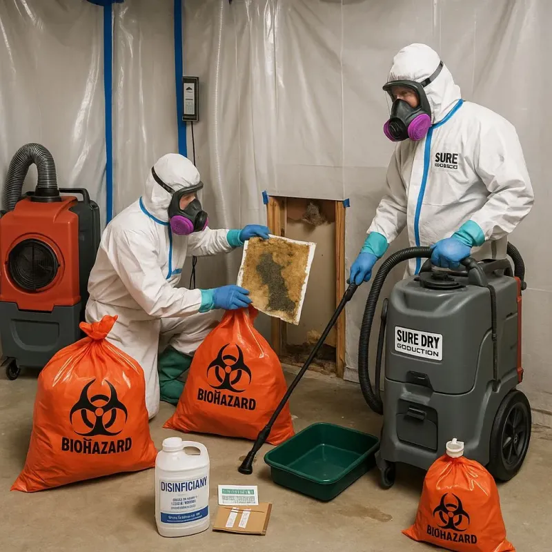 Contaminated Water Handling Protocols process in Plympton, MA