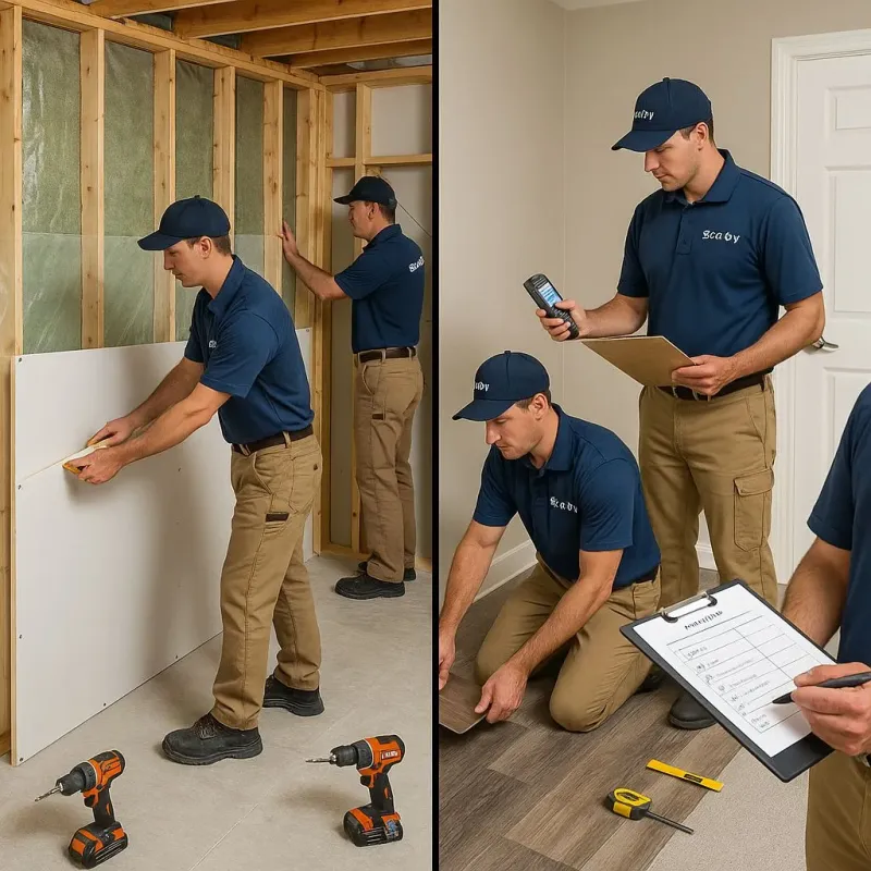 Repairs and Reconstruction process in Plympton, MA